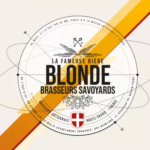 Bière Blonde Bio 75 cl Brasseur Savoyard